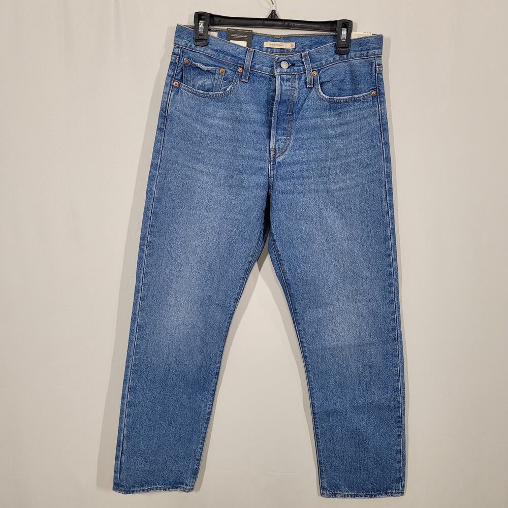 Levi's Premium Wedgie Straight Fit Women's Jeans Oxnard Haze Medium Wash Sz 30
